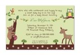 Enchanted forest Baby Shower Invitations Lambs and Ivy Enchanted forest Neutral Digital Baby Shower