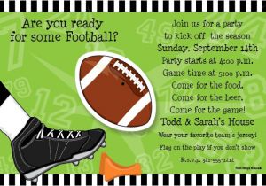 End Of Football Season Party Invitation Wording Quick View Pivw807 Quot Kick Off Wiggler Invitation Quot