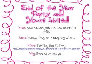 End Of School Year Party Invitation Wording 6 Incredible Year End Party Invitation Braesd Com