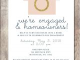Engagement and Housewarming Party Invitations Engagement Party Invitation Housewarming Party by