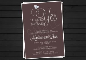 Engagement Party Invitations Etsy Engagement Party Invitation Digital File by Shestutucutebtq