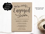 Engagement Party Invitations Templates Best 25 Engagement Invitation Template Ideas On Pinterest