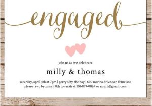 Engagement Party Invitations Templates Best 25 Engagement Party Invitations Ideas On Pinterest