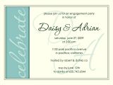 Engagement Party Invite Wording Engagement Party Invite Modern Aqua