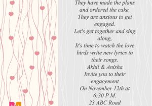 Engagement Party Poems for Invitations Engagement Invitation Wording top 10 Beautiful Invitation