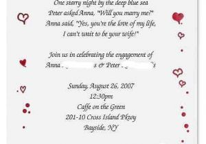 Engagement Party Poems for Invitations Fun Engagement Party Invitation Wording Engagement