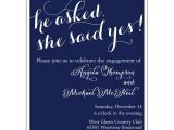 Engagment Party Invitations She Said Yes Engagement Party Invitations Paperstyle