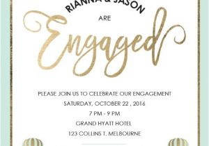 Engagment Party Invites Engagement Party Invitations Design It Online Paperlust