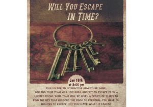 Escape Room Birthday Invitation Template How to Escape Those Quot Escape the Room Quot Escape Games
