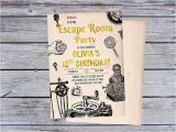Escape Room Party Invitation Free 25 Ideas to Throw An Exciting Escape Room Party at Home