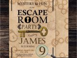 Escape Room Party Invitation Template Free Escape Room Invitation Sunshinebizsolutions Com
