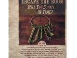 Escape Room Party Invitation Template Free Escape Room Party Invitation Zazzle Com