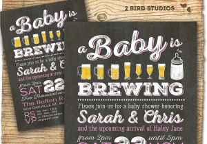 Etsy Coed Baby Shower Invites Coed Baby Shower Invitation Beer Baby Shower by 2birdstudios