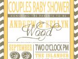 Etsy Coed Baby Shower Invites Couples Baby Shower Invitation by Sldesignteam On Etsy