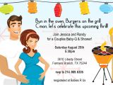 Etsy Coed Baby Shower Invites Retro Coed Baby Bbq Shower Invitation