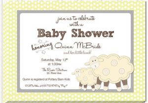 Etsy Com Baby Shower Invitations Lil Lamb Baby Shower Invites by Gingersnapsoriginal On Etsy