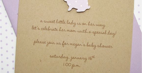 Etsy Com Baby Shower Invitations Lilac Bunny Baby Shower Invitations by Graciegirlnotes On Etsy