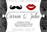 Etsy Engagement Party Invites Items Similar to Romantic Lips and Mustache Mr and Mrs