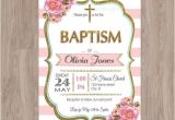Etsy Girl Baptism Invites Baptism Invitation Girl Baptism Invitation by Damabdigital