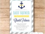 Etsy Nautical Baby Shower Invitations Nautical Baby Shower Invitation Anchor by Sweetprovidence