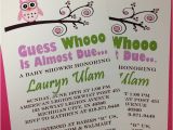 Etsy Owl Baby Shower Invitations Items Similar to Owl Baby Shower Invitations On Etsy