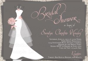 Etsy Printable Bridal Shower Invitations Bridal Shower Invitation Wedding Shower by Invitationblvd