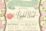 Etsy Tea Party Bridal Shower Invitations Tea Party Bridal Shower Invitation by Rawkonversations On