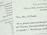 Example Letter to Accept A Birthday Party Invitation Harry Potter Birthday Invitations and Authentic Acceptance