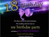 Example Of 18th Birthday Invitation Card 18th Birthday Invitations 365greetings Com