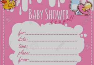 Example Of Baby Shower Invitation Card Beautiful Blank Baby Shower Invitations Invitation