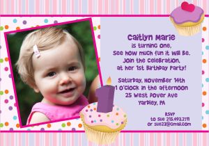 Example Of First Birthday Invitation Card Birthday Invitation Card Birthday Invitation Card Maker
