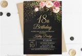 Example Of Invitation Card for 18 Birthday 14 18th Birthday Invitation Designs Templates Psd Ai