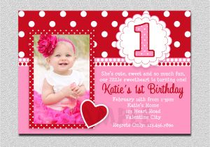 Example Of Invitation Card for 1st Birthday 1st Birthday Invitations Girl Free Template 1st Birthday