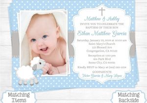Example Of Invitation Card for Christening and Birthday Baptismal Invitation Background Template Baptism