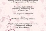 Example Of Wedding Invitation Card format My Blog Invitation