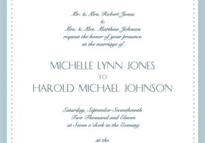 Example Of Wedding Invitation Card Sample Wedding Invitation Cards In English In 2019
