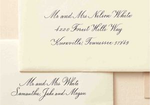 Example Of Wedding Invitation Envelope How to Address Guests On Wedding Invitation Envelopes
