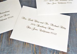 Example Of Wedding Invitation Envelope How to Address Wedding Invitation Envelopes Paper Lace