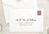 Example Of Wedding Invitation Envelope Printable Wedding 9×6 Envelope Template Invitation Envelope
