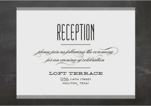 Example Of Wedding Reception Invitation Wording Reception Only Wedding Invitations that Won 39 T Make Your