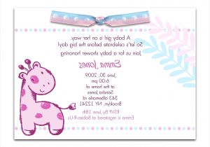 Examples Of Baby Shower Invites Baby Shower Invitation Wording Examples Sample Baby Shower