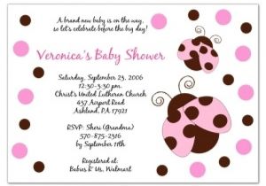 Examples Of Baby Shower Invites Invitation Sample for Baby Shower Invitation