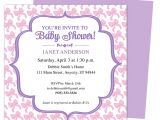 Examples Of Baby Shower Invites Sample Baby Shower Invitations