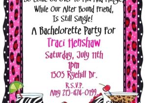 Examples Of Bachelorette Party Invitation Wording Bachelorette Party Invitation Wording Party Invitations