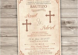 Examples Of Baptism Invitations In Spanish Baptism Invitations In Spanish Template Templates