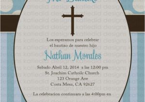 Examples Of Baptism Invitations In Spanish Invitation for Baptism In Spanish Image Collections