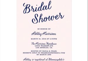 Examples Of Bridal Shower Invitations Bridal Shower Invitation Wording