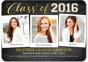Examples Of High School Graduation Party Invitations Graduation Announcement Wording Ideas for 2017 Shutterfly