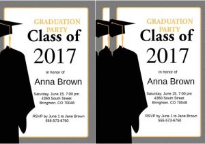 Examples Of High School Graduation Party Invitations Sample Graduation Invitations Free Premium Templates