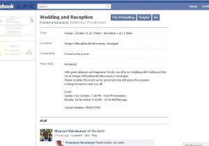 Facebook Wedding Invitation Template Facebook Becoming the Popular Replacement for Wedding